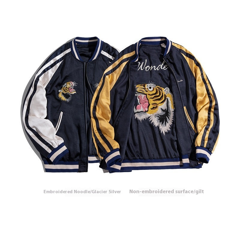 Retro Two-sided Wear Yokosuka Coat For Men