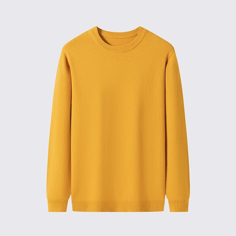 Pull col rond tricoté pour homme New Inner Wear Base