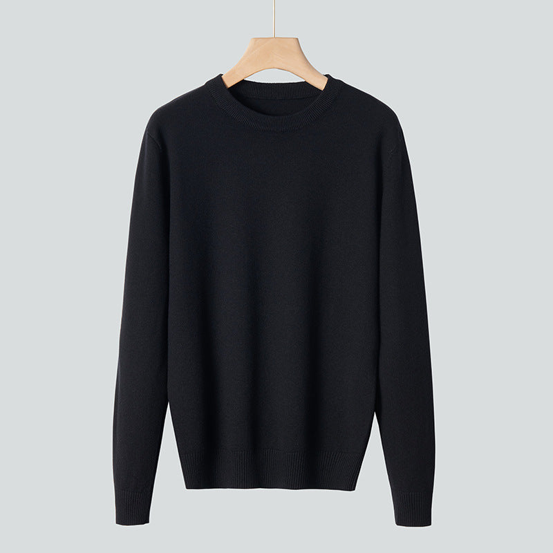 Pull col rond tricoté pour homme New Inner Wear Base