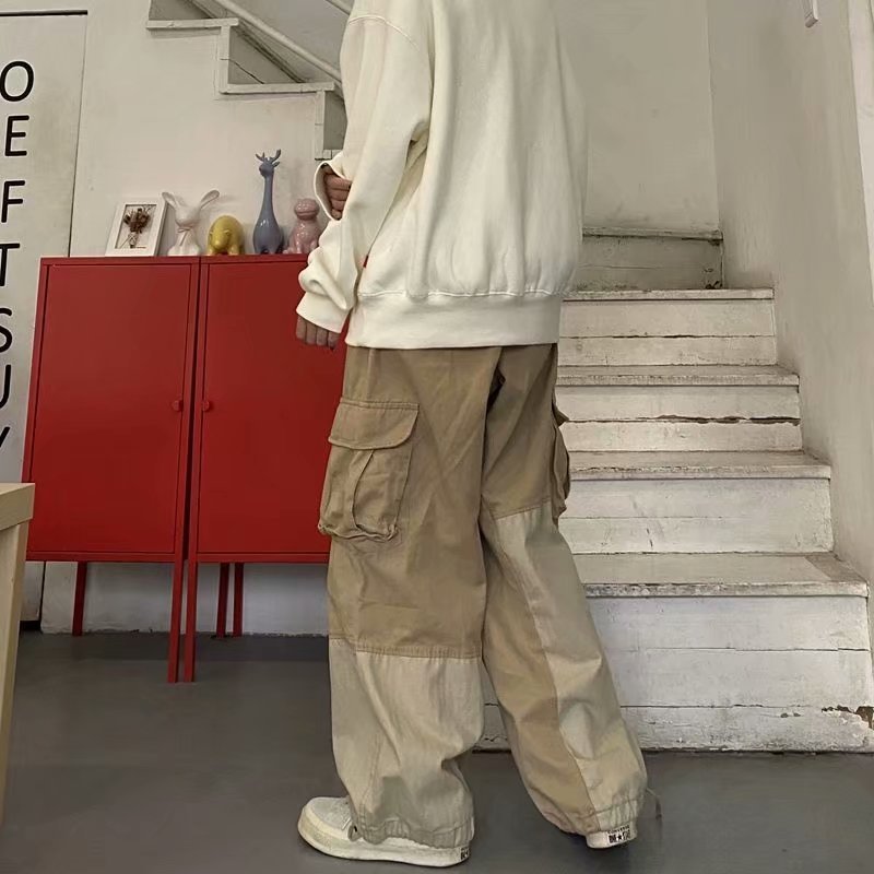 Pantalon droit pour adolescent de style coréen