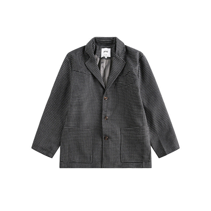 Fashion Casual Wear Loose Suit Men