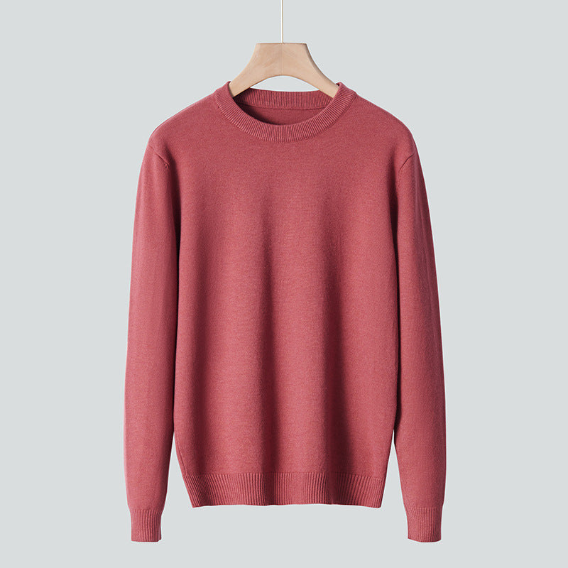 Pull col rond tricoté pour homme New Inner Wear Base