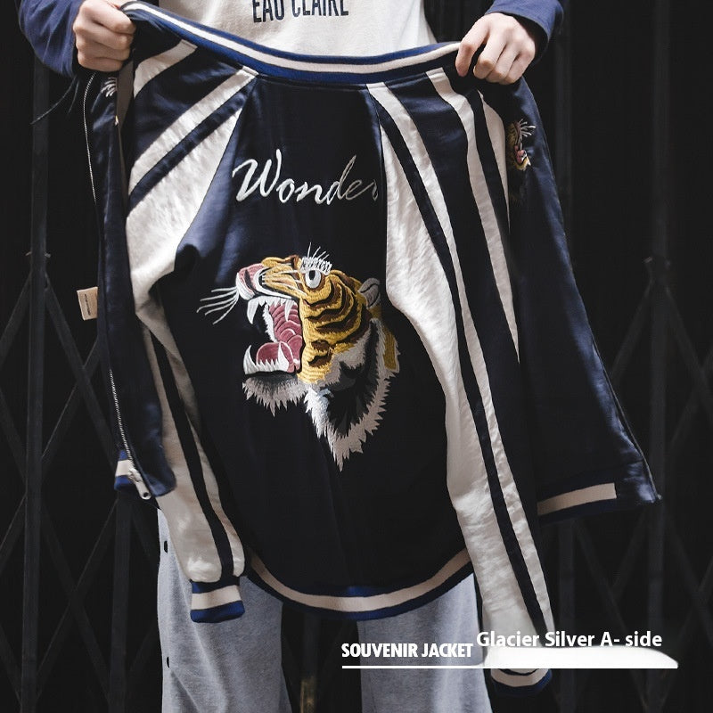 Retro Two-sided Wear Yokosuka Coat For Men