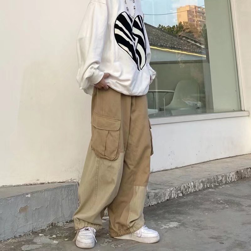 Pantalon droit pour adolescent de style coréen