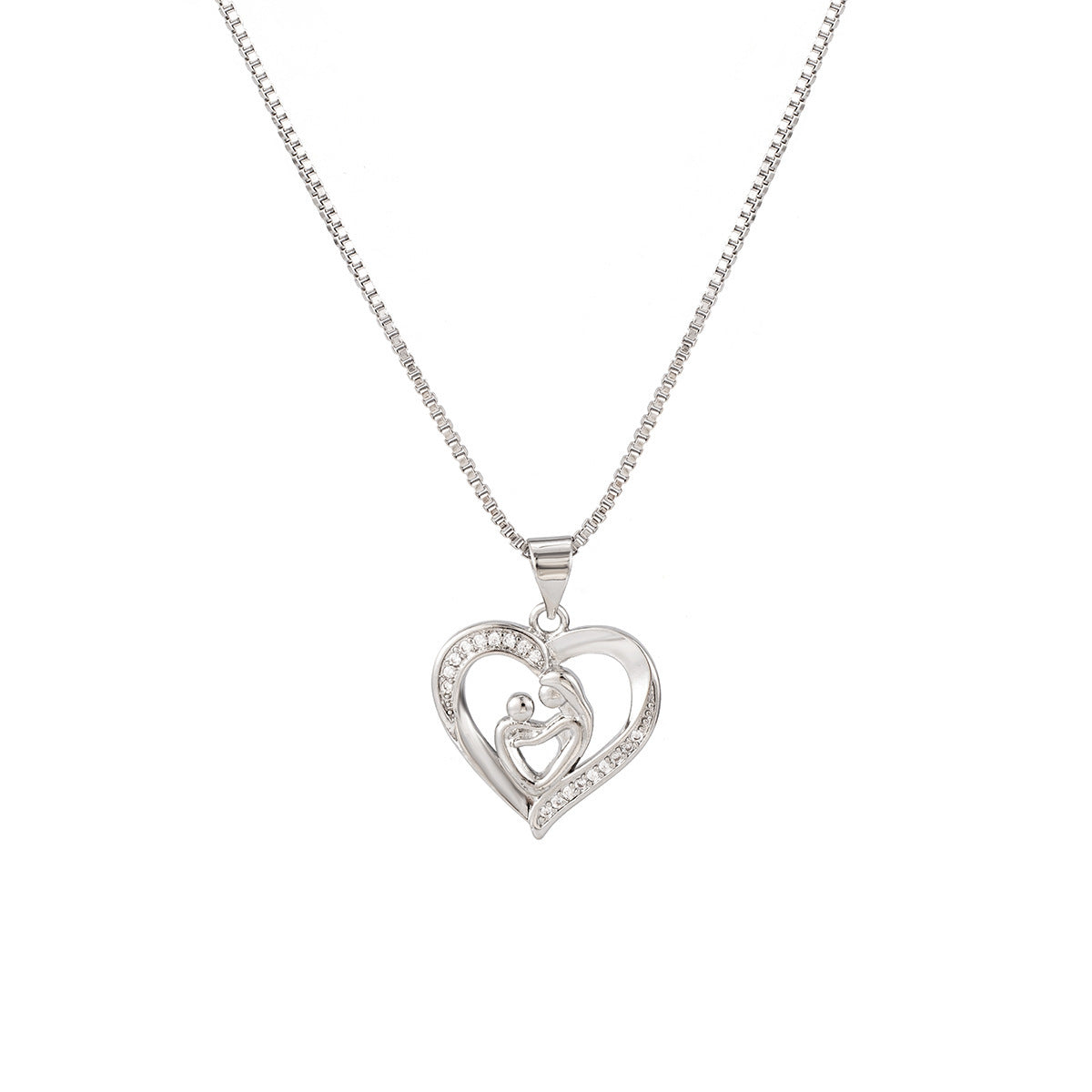 Coffret cadeau pour la fête des mères, collier Love pour femme, bijoux fins, accessoires pour femmes, bijoux fantaisie