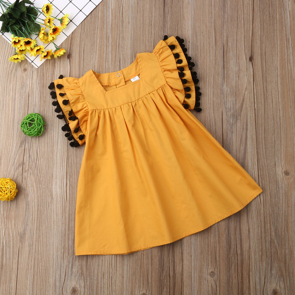 Vêtements pour nouveau-nés, robe sans manches pour filles