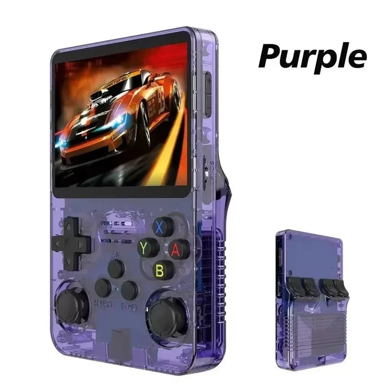 128GB/64GB R36S Retro Handheld Video Game Console Linux System 3.5 Inch IPS Screen Portable Pocket Video Player Games Boy Gift