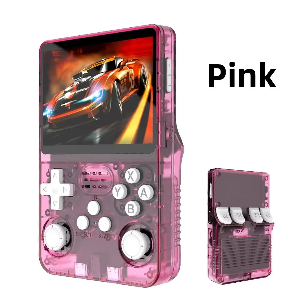 128GB/64GB R36S Retro Handheld Video Game Console Linux System 3.5 Inch IPS Screen Portable Pocket Video Player Games Boy Gift