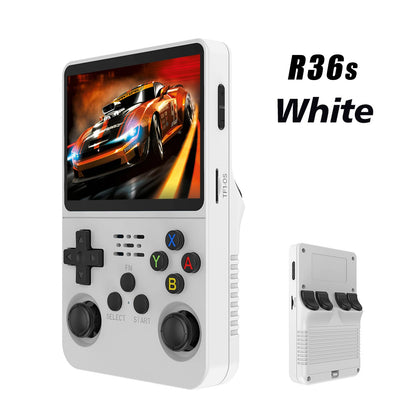 128GB/64GB R36S Retro Handheld Video Game Console Linux System 3.5 Inch IPS Screen Portable Pocket Video Player Games Boy Gift