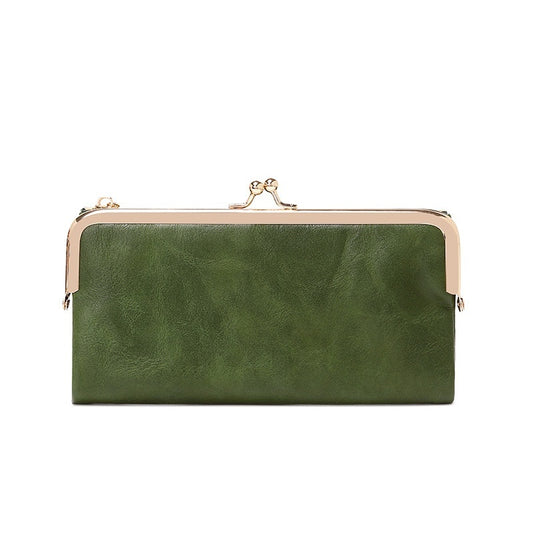 Retro Clip Multifunctional All-match Folding Coin Purse