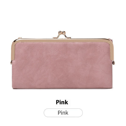 Retro Clip Multifunctional All-match Folding Coin Purse