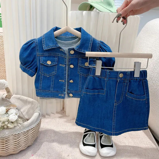 Vêtements pour filles à la mode, costume élégant et tendance