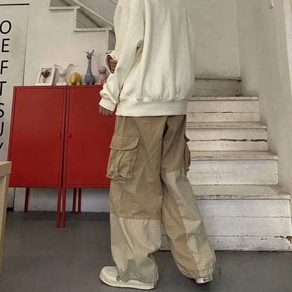 Korean Style Teenage Handsome Straight Pants