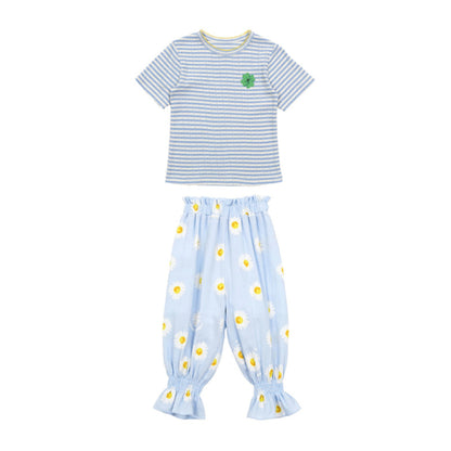 Cartoon Girl's Clothing Suit