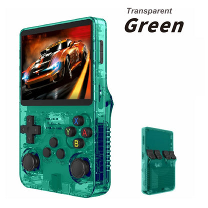 128GB/64GB R36S Retro Handheld Video Game Console Linux System 3.5 Inch IPS Screen Portable Pocket Video Player Games Boy Gift