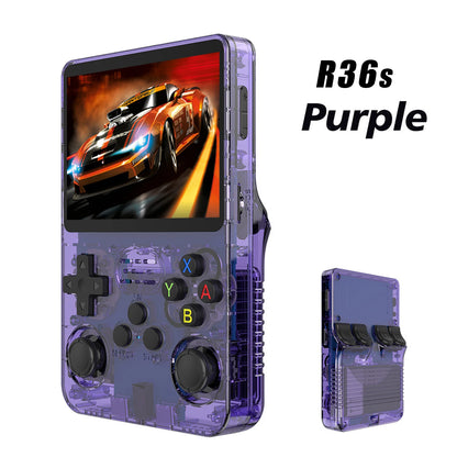 128GB/64GB R36S Retro Handheld Video Game Console Linux System 3.5 Inch IPS Screen Portable Pocket Video Player Games Boy Gift