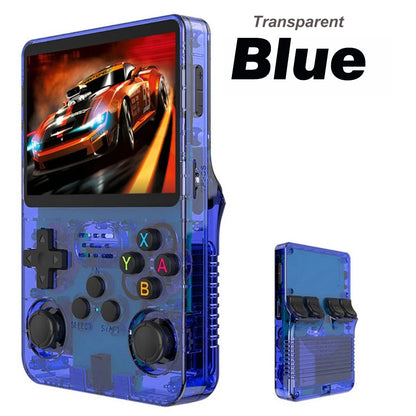 128GB/64GB R36S Retro Handheld Video Game Console Linux System 3.5 Inch IPS Screen Portable Pocket Video Player Games Boy Gift