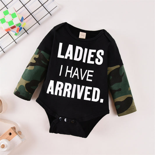 Costume pour garçon avec alphabet anglais, vêtements pour enfants
