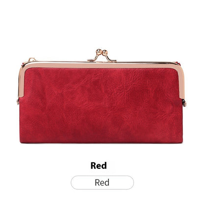 Retro Clip Multifunctional All-match Folding Coin Purse