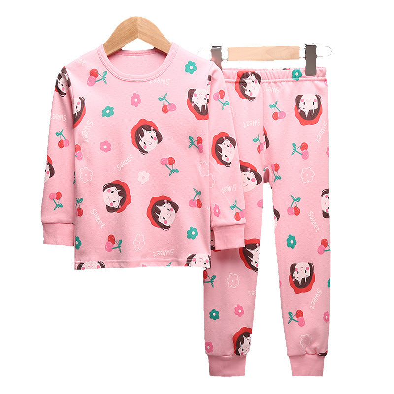 Ensemble vêtements et pantalons d'automne en coton